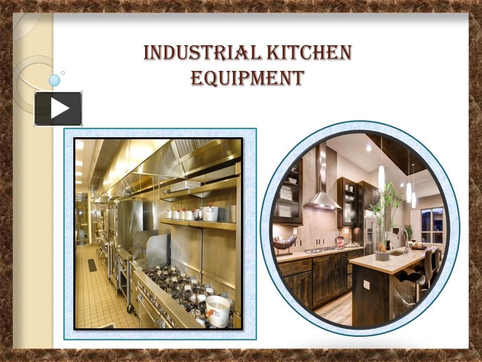 PPT Industrial Kitchen Equipment Industrial Canteen Kitchen Equipment