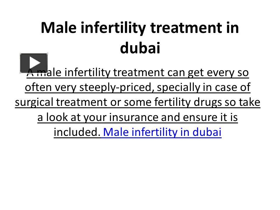 Ppt Male Infertility Treatment Powerpoint Presentation Free To Download Id 95cfb3 Njvlz 