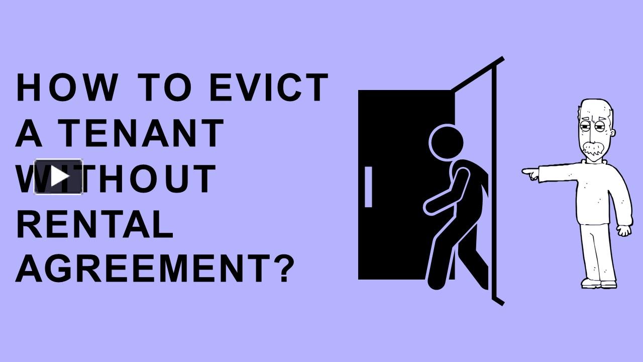 PPT – Process Of The Tenant Eviction Without Rental Agreement In India ...