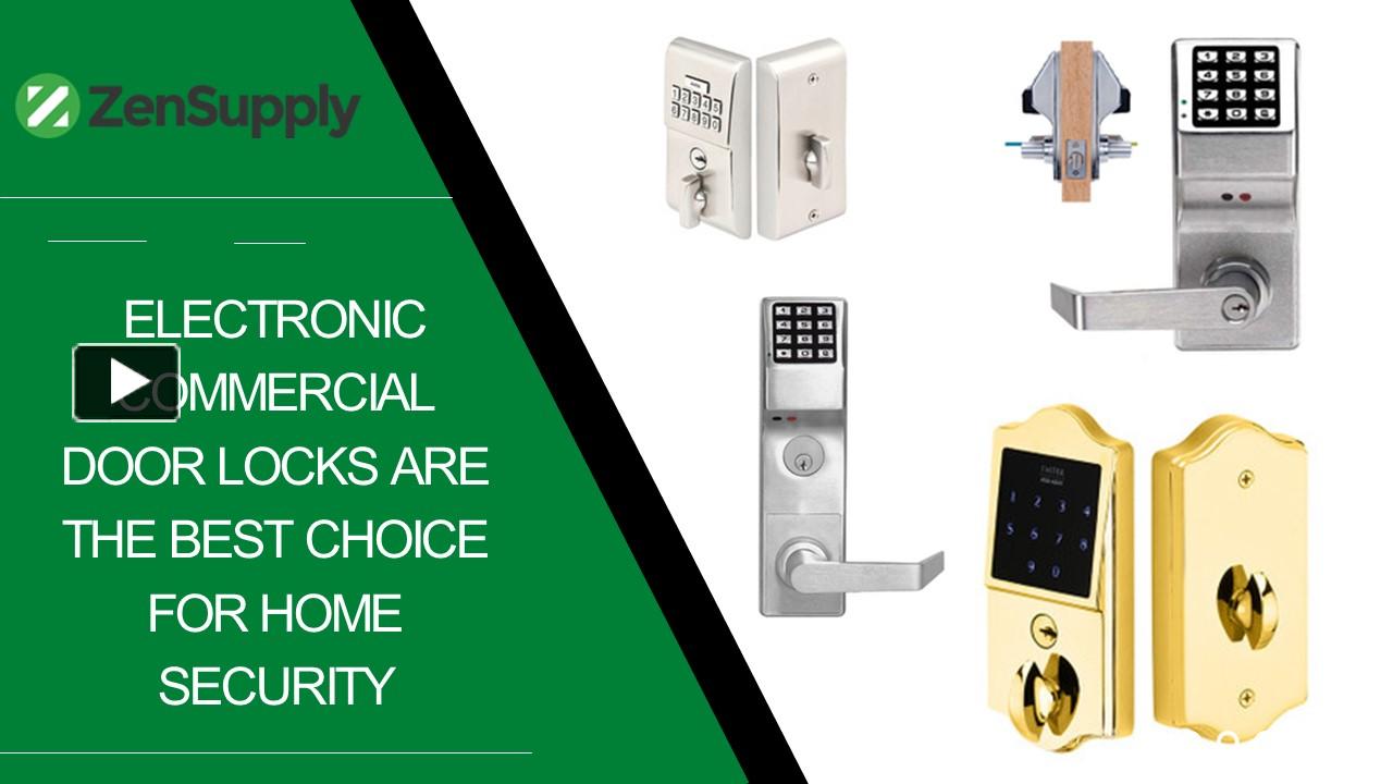 Ppt Electronic Commercial Door Locks Are The Best Choice For Home