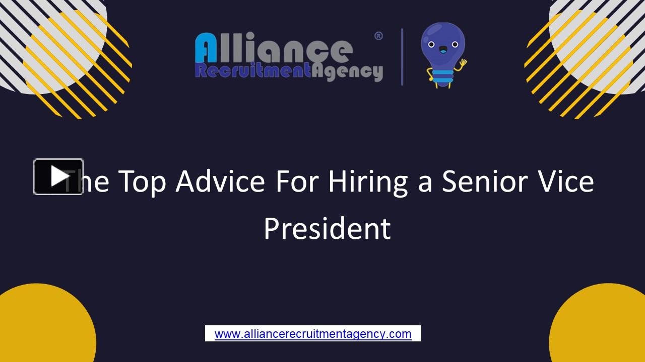 ppt-want-to-recruit-the-top-senior-vice-presidents-1-powerpoint