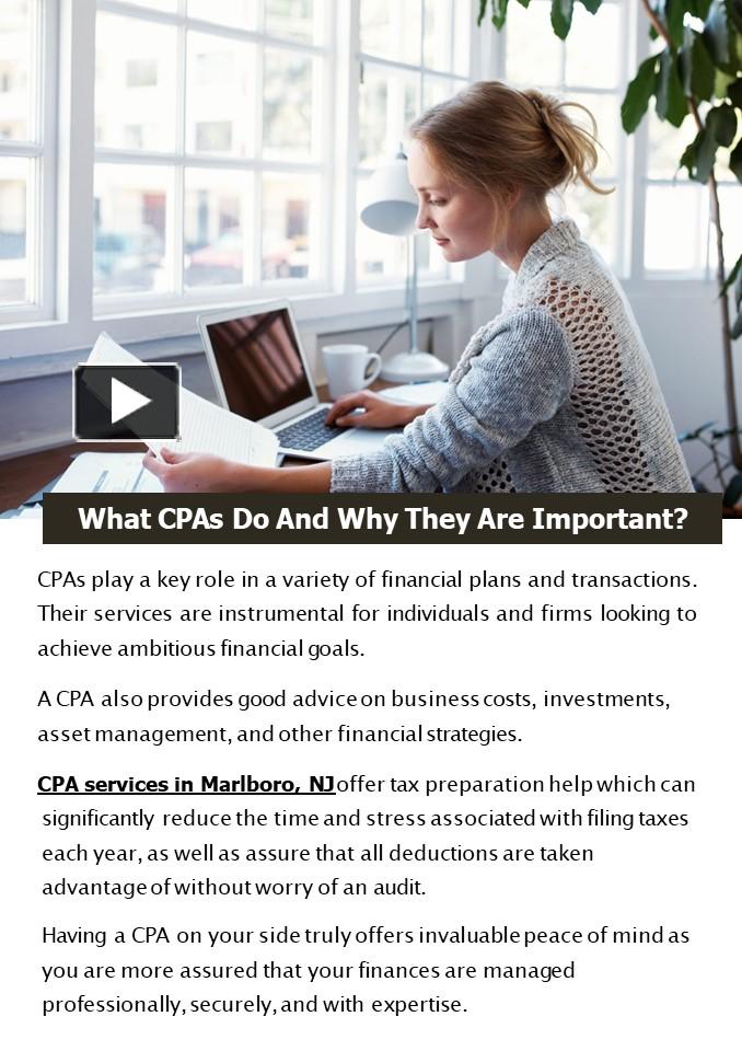 Ppt What Cpas Do And Why They Are Important Powerpoint Presentation