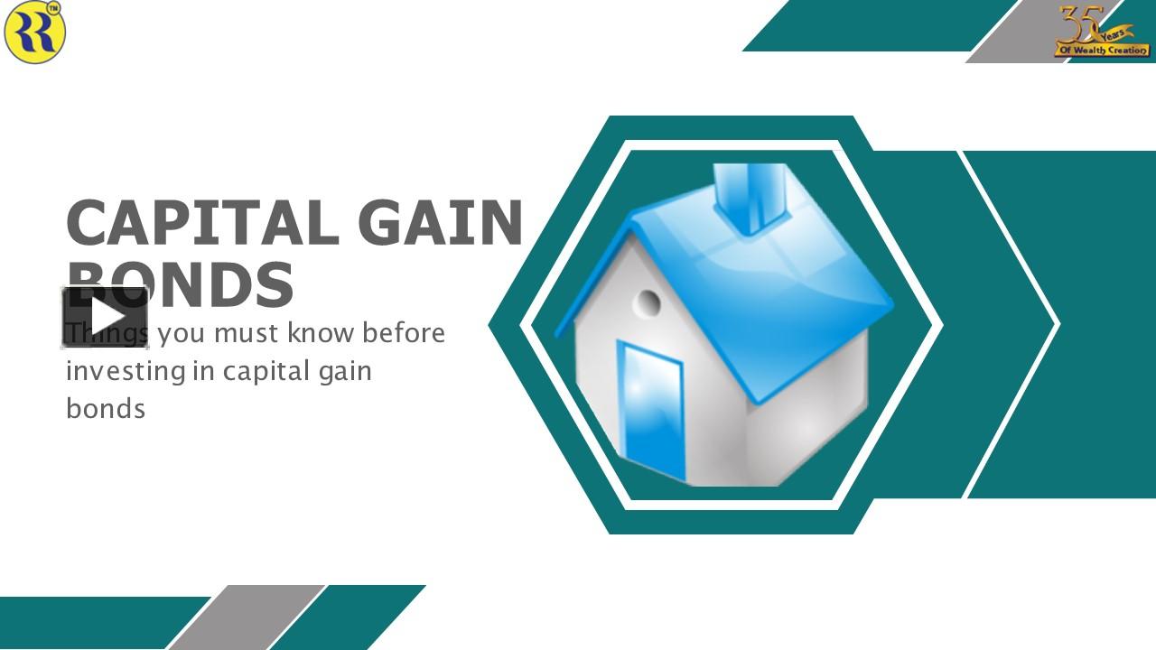 PPT – 54EC Capital Gain Bonds PowerPoint Presentation | Free To ...