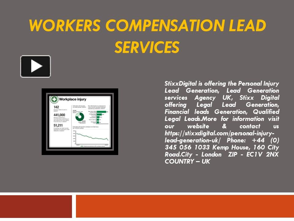 PPT   Workers Compensation Lead Services (3) PowerPoint Presentation