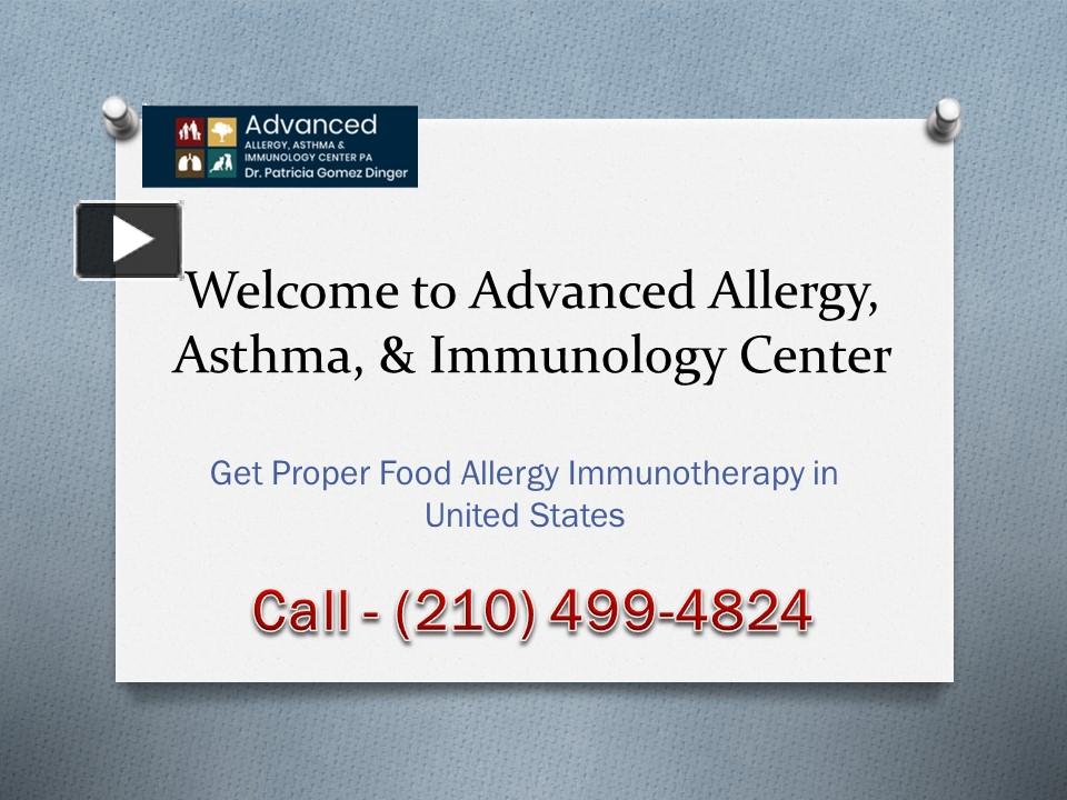 PPT Choose The Right Food Allergy Immunotherapy PowerPoint