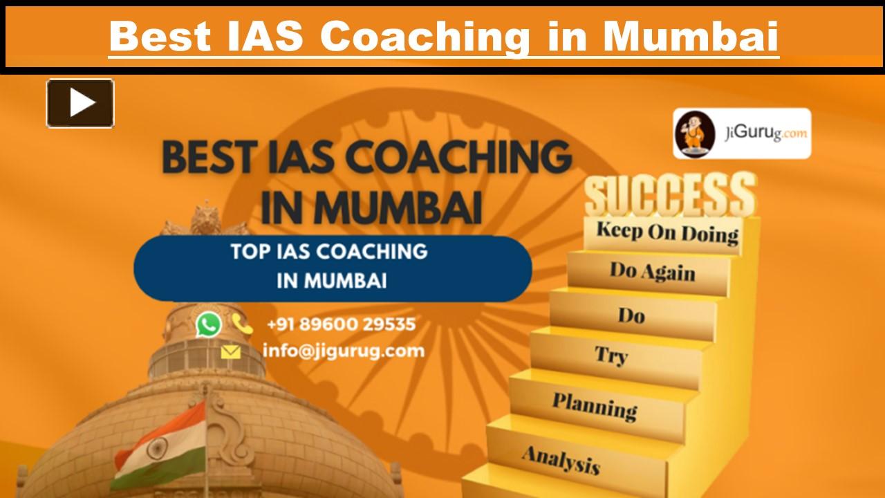 Ppt Best Ias Coaching In Mumbai Powerpoint Presentation Free To