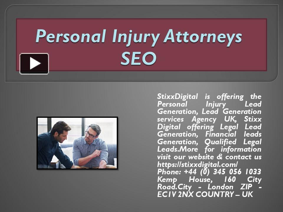 PPT – Personal Injury Attorneys SEO PowerPoint Presentation | Free To ...