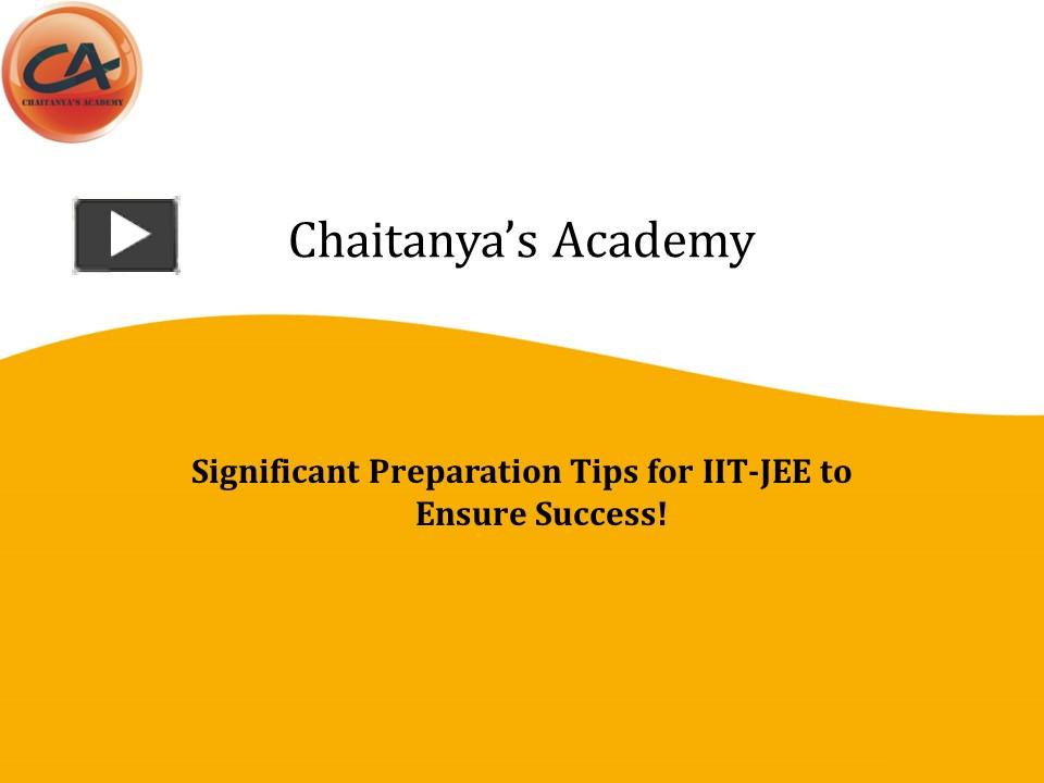 PPT – Preparation Tips For IIT-JEE PowerPoint Presentation | Free To ...