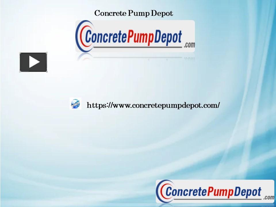 PPT – Used Putzmeister Concrete Pumps, Concretepumpdepot.com PowerPoint ...