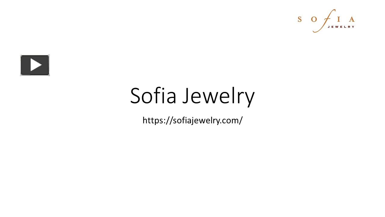 Ppt Shop Unique Black Diamond Jewelry Sofia Jewelry Powerpoint