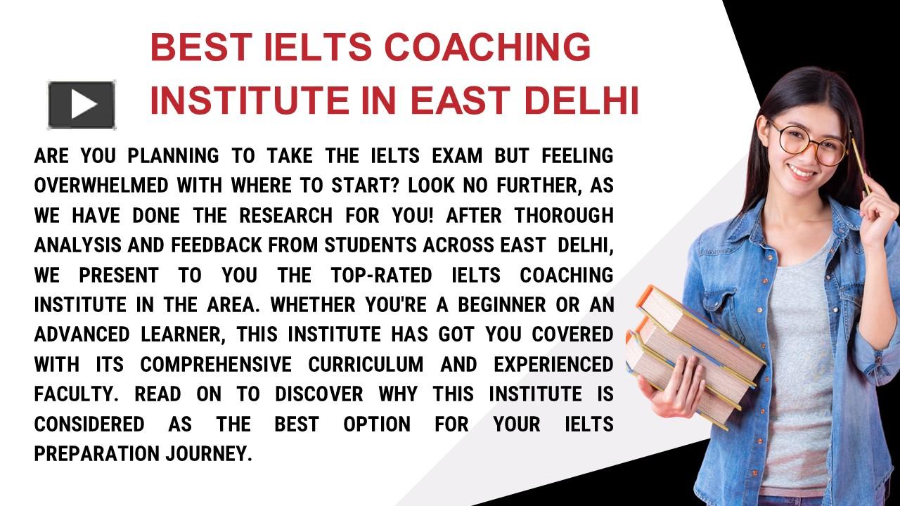 Ppt Best Ielts Coaching Institute In East Delhi Powerpoint