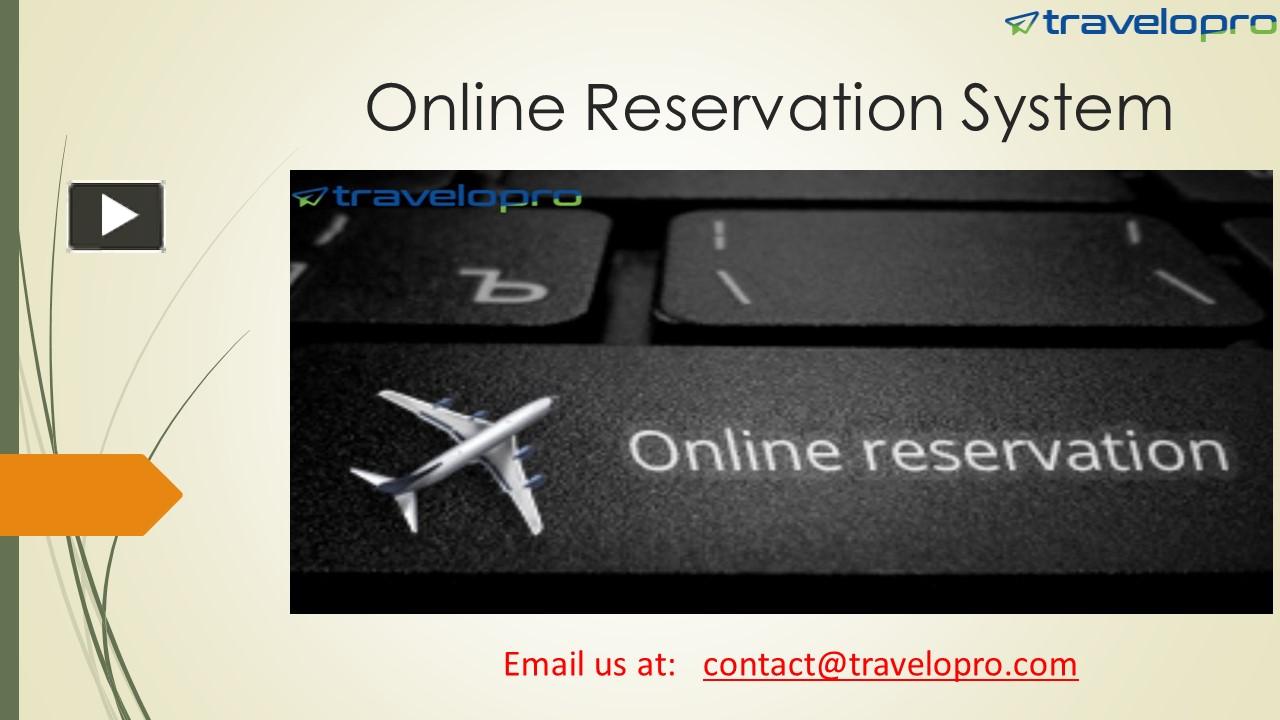 PPT – Online Reservation System PowerPoint Presentation | Free To ...