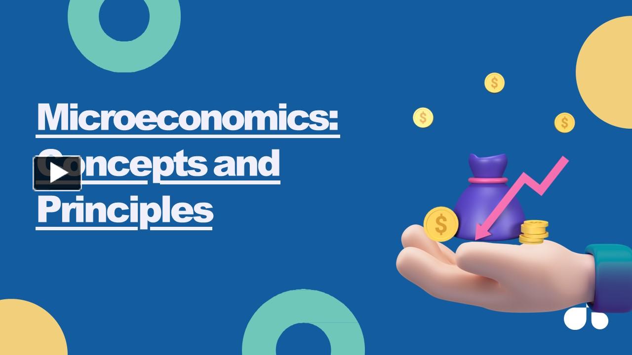 PPT – Microeconomics Concepts And Principles PowerPoint Presentation ...