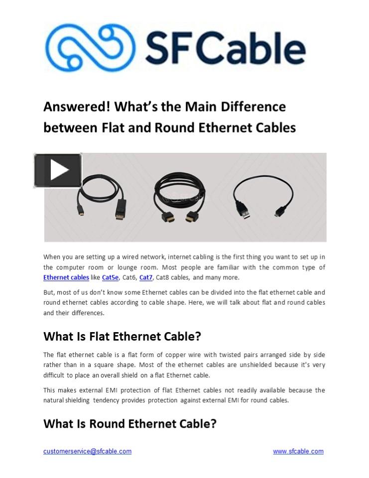 PPT Answered! What’s the Main Difference between Flat and Round