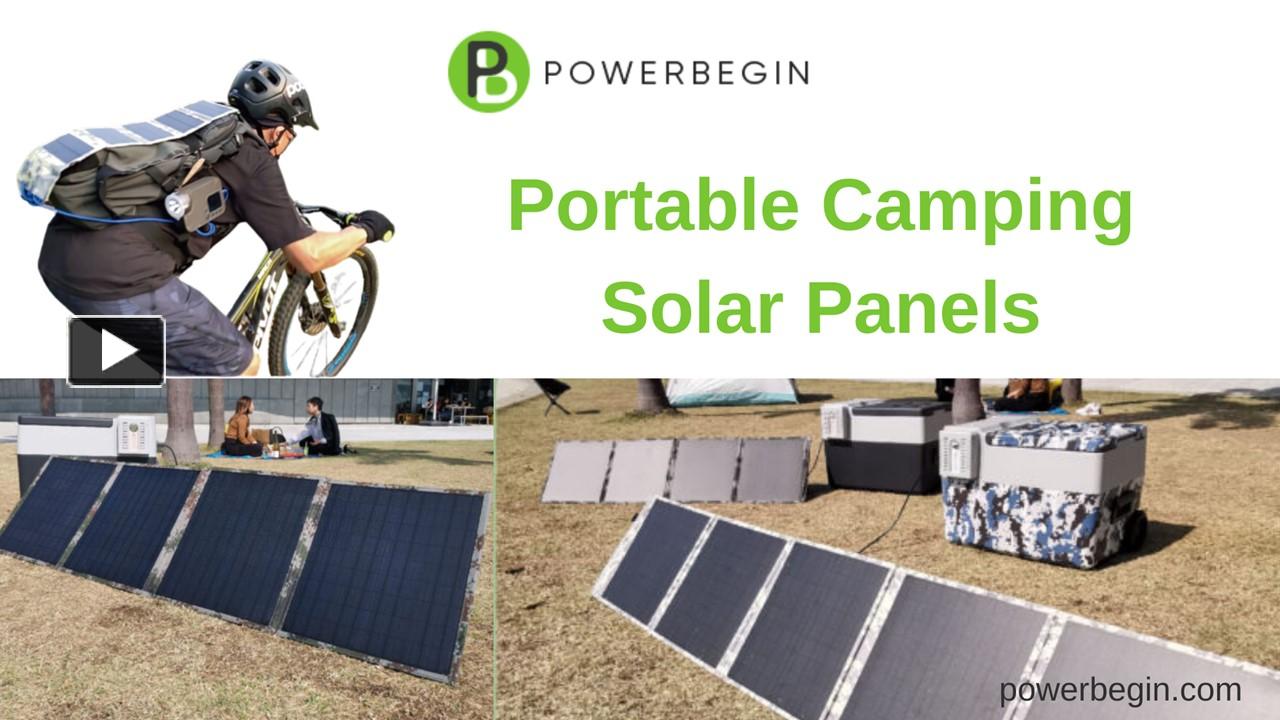 PPT Portable Camping Solar Panels PowerPoint Presentation Free To