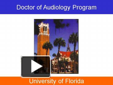 PPT – University Of Florida PowerPoint Presentation | Free To View - Id ...