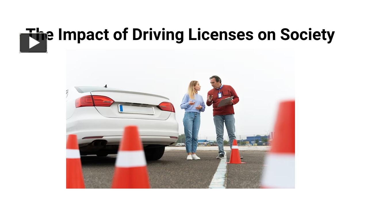 PPT The Impact of Driving Licenses on Society (1) PowerPoint