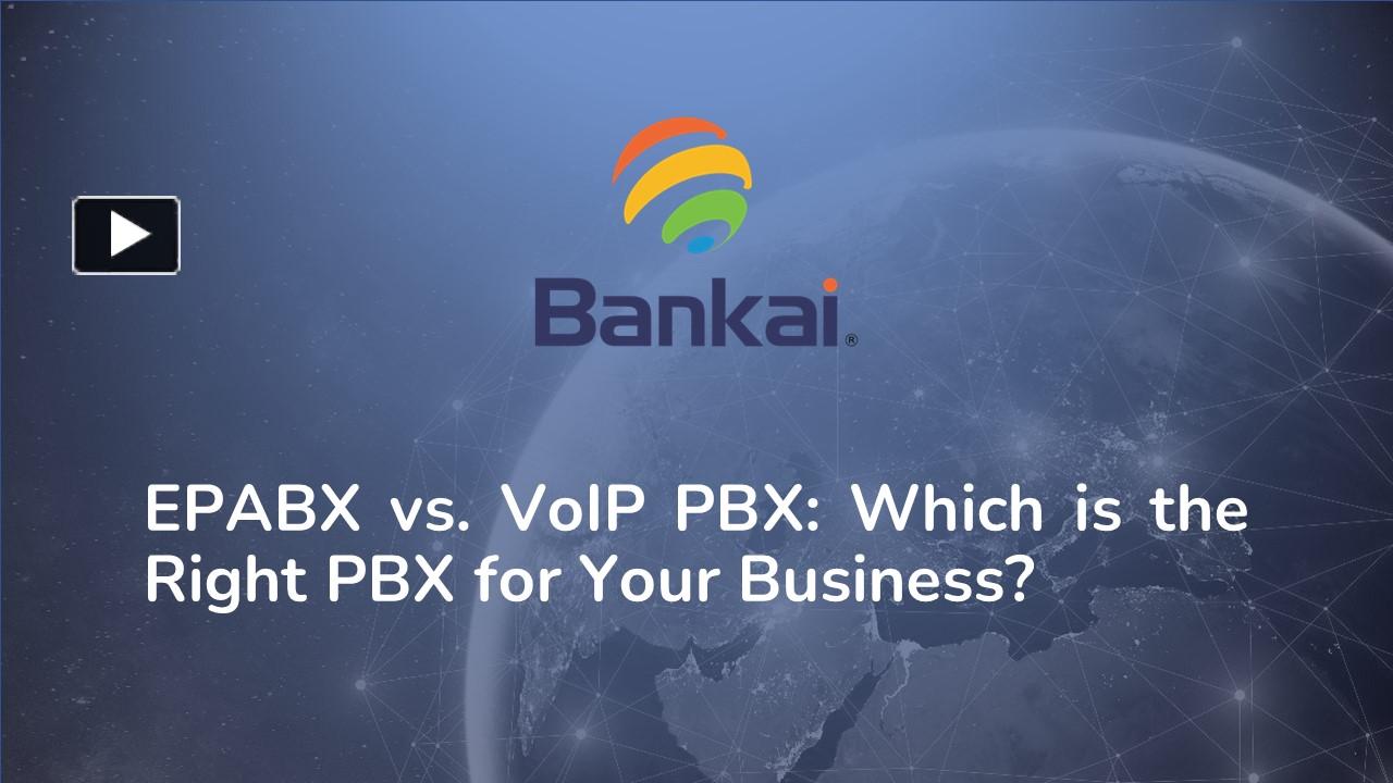 Ppt Epabx Vs Voip Pbx A Detailed Comparison Powerpoint Presentation