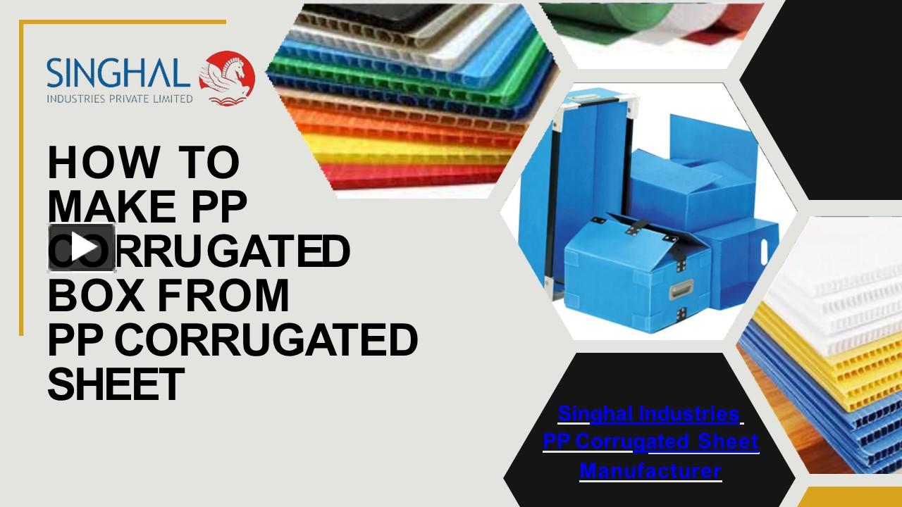 PPT – How To Make PP Corrugated Box From PP Corrugated Sheet PowerPoint ...