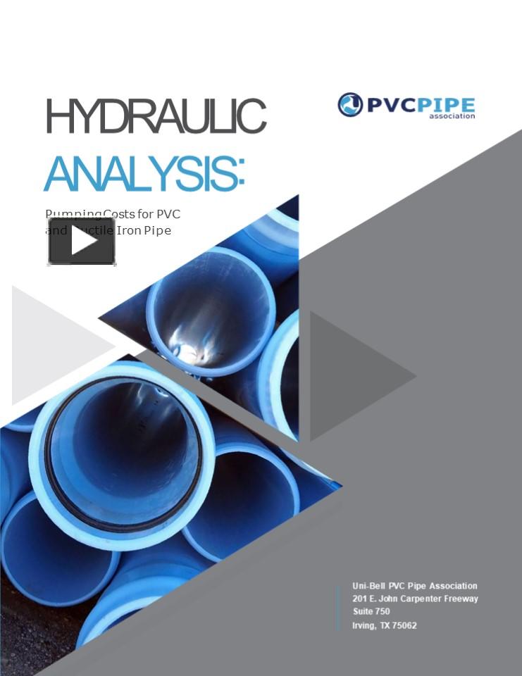 PPT – PUMPING COSTS FOR PVC AND DUCTILE IRON PIPE PowerPoint ...