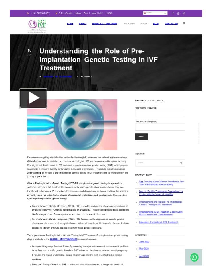 PPT – Understanding The Role Of Pre-implantation Genetic Testing In IVF ...