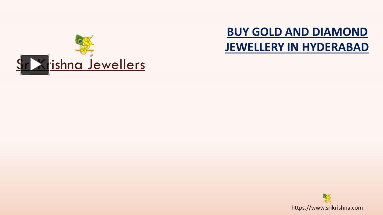 PPT – Beauty Unveiling Hyderabad's Best Diamond Jewellery Shops 