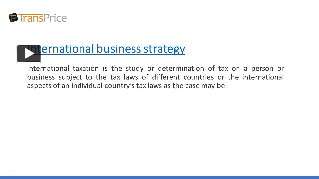 PPT – International Business Strategy PowerPoint Presentation | Free To ...