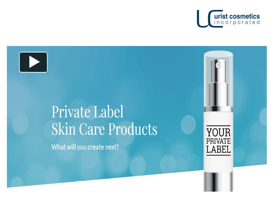 Ppt Technology In Sync With Private Label Skin Care Manufacturers In 2023 Powerpoint 8149