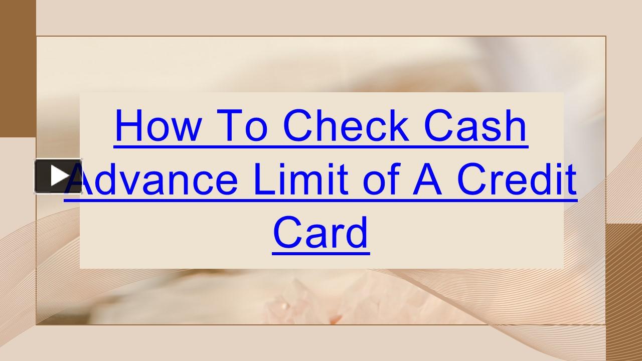 ppt-discover-cash-advance-limit-on-credit-card-powerpoint