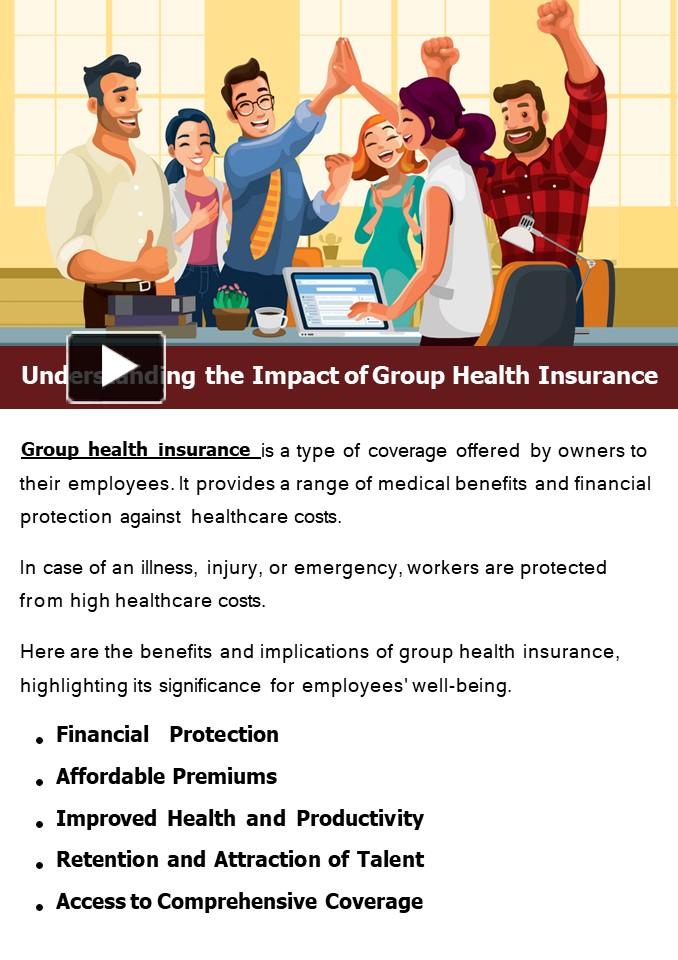 Ppt Understanding The Impact Of Group Health Insurance Powerpoint Presentation Free To 9245