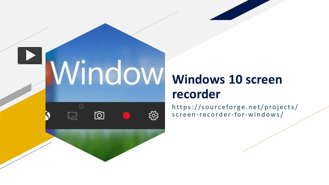 PPT – Windows 10 Screen Recorder PowerPoint Presentation | Free To ...