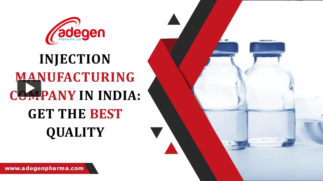 Ppt Injection Manufacturing Company In India Get The Best Quality