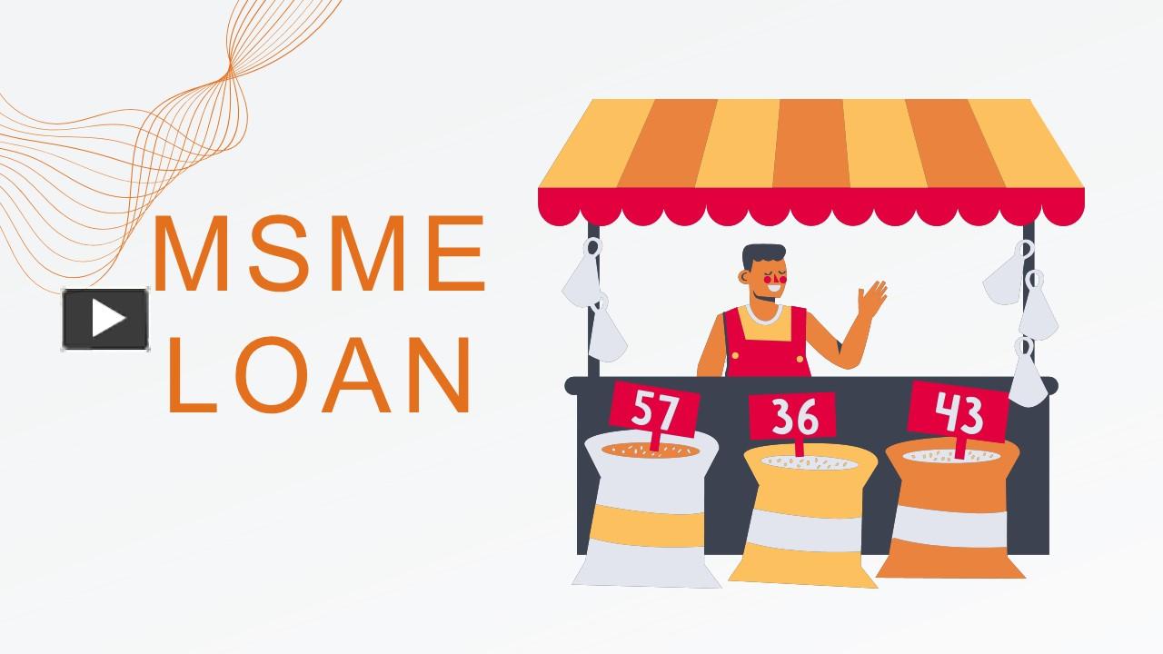 Ppt Apply For Msme Business Loans Online In India Powerpoint