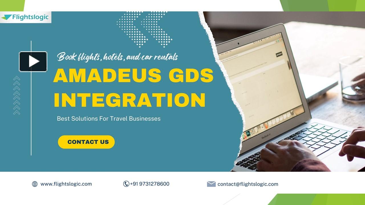 PPT – Amadeus GDS Integration PowerPoint Presentation | Free To ...