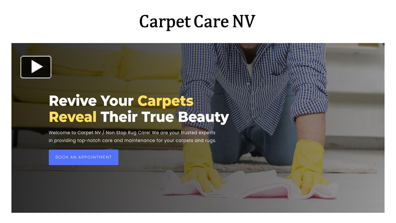 Ppt Carpet Care Nv Your Ultimate Carpet Maintenance Solution