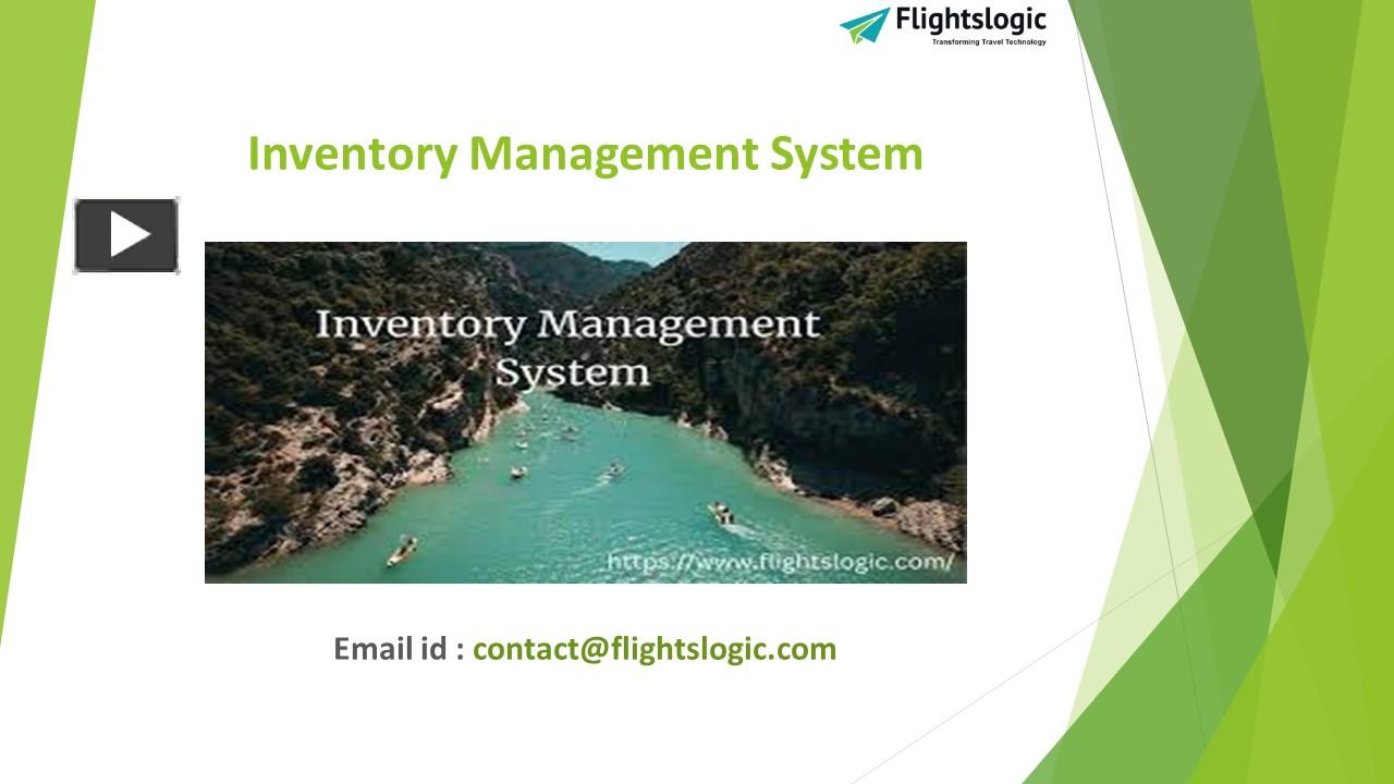 Ppt Inventory Management System Powerpoint Presentation Free To