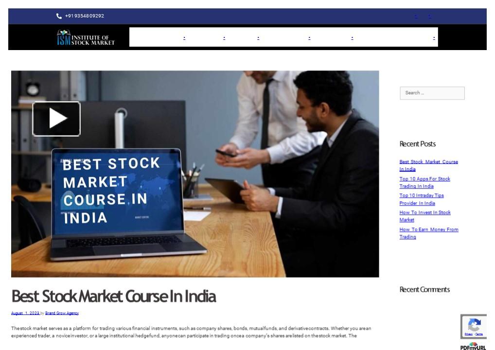 ppt-best-stock-market-course-in-india-powerpoint-presentation-free