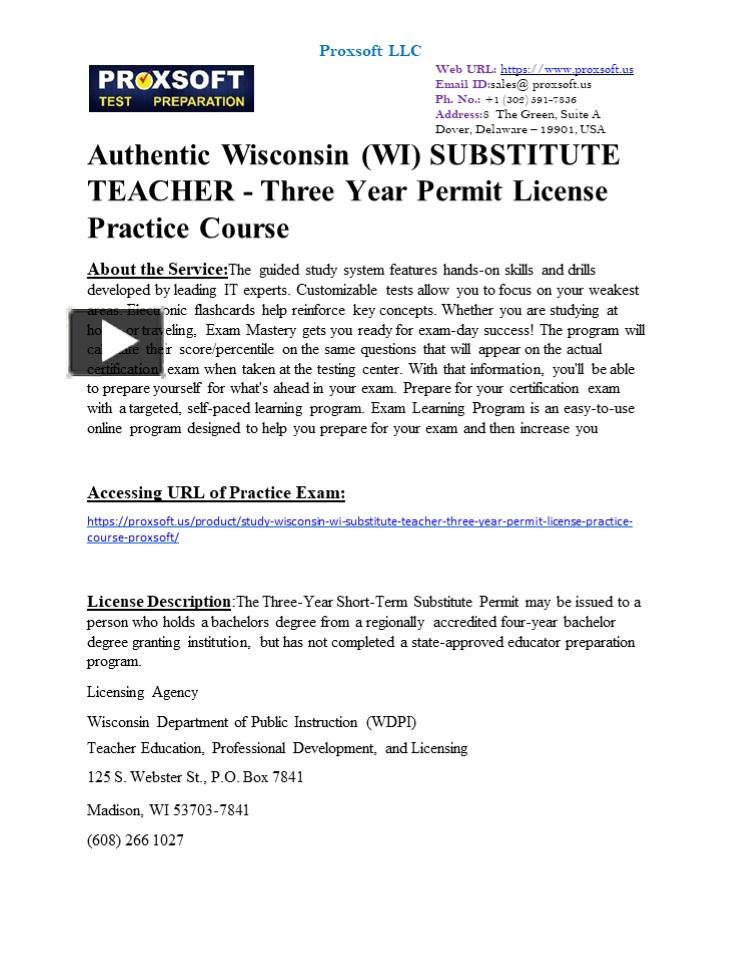 ppt-authentic-wisconsin-wi-substitute-teacher-three-year-permit