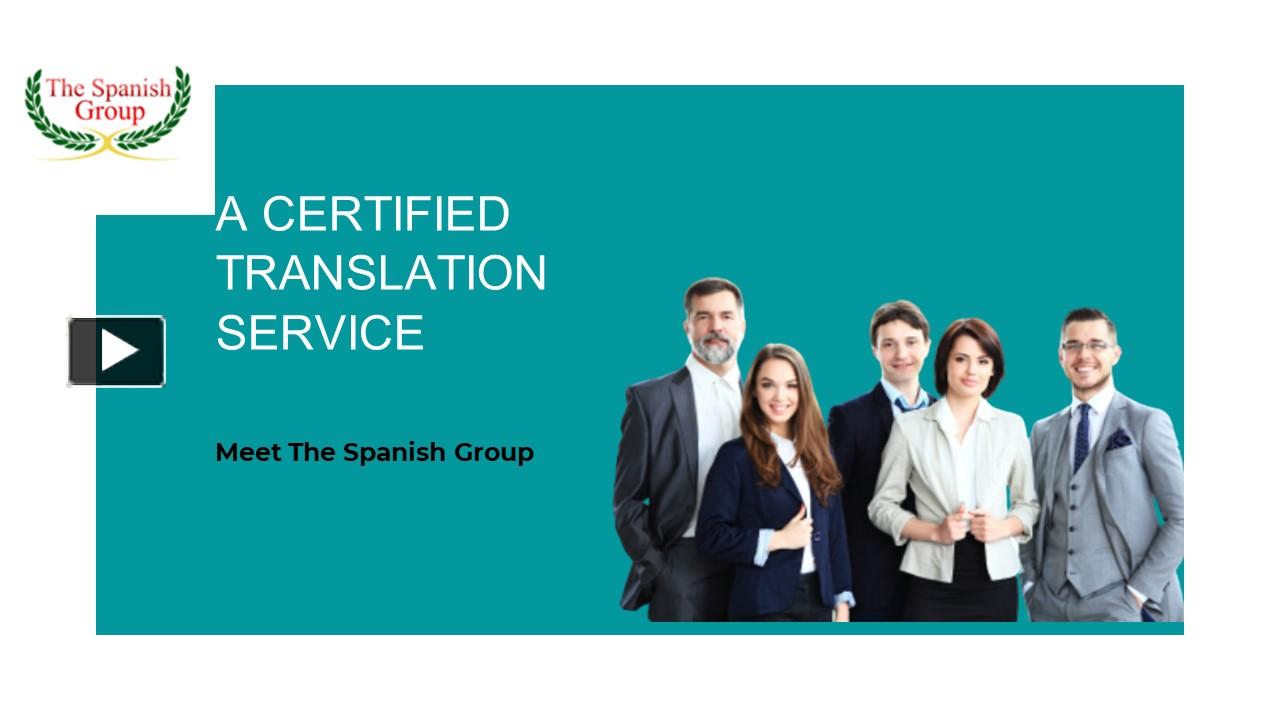 Ppt Certified Translation Services Accuracy You Can Trust Powerpoint