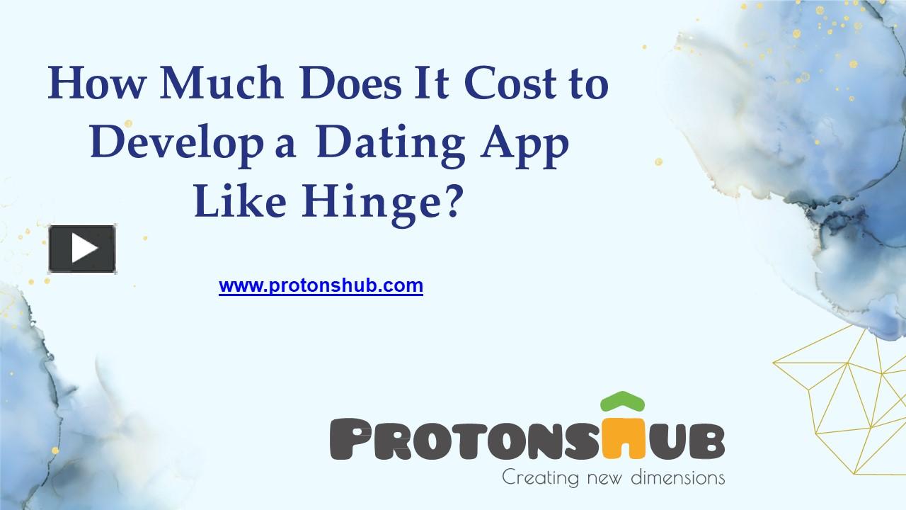 Ppt How Much Does It Cost To Develop A Dating App Like Hinge