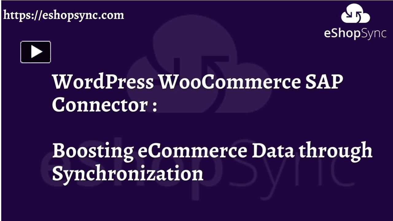 PPT How To Install SAP And WooCommerce Integration Application