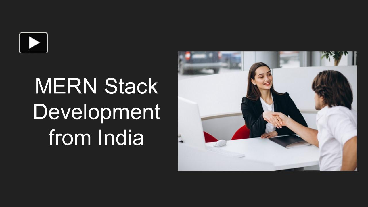 PPT MERN Stack Development From India PowerPoint Presentation Free