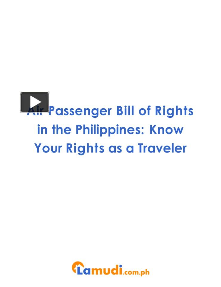 PPT – Air Passenger Bill Of Rights | Lamudi PowerPoint Presentation ...