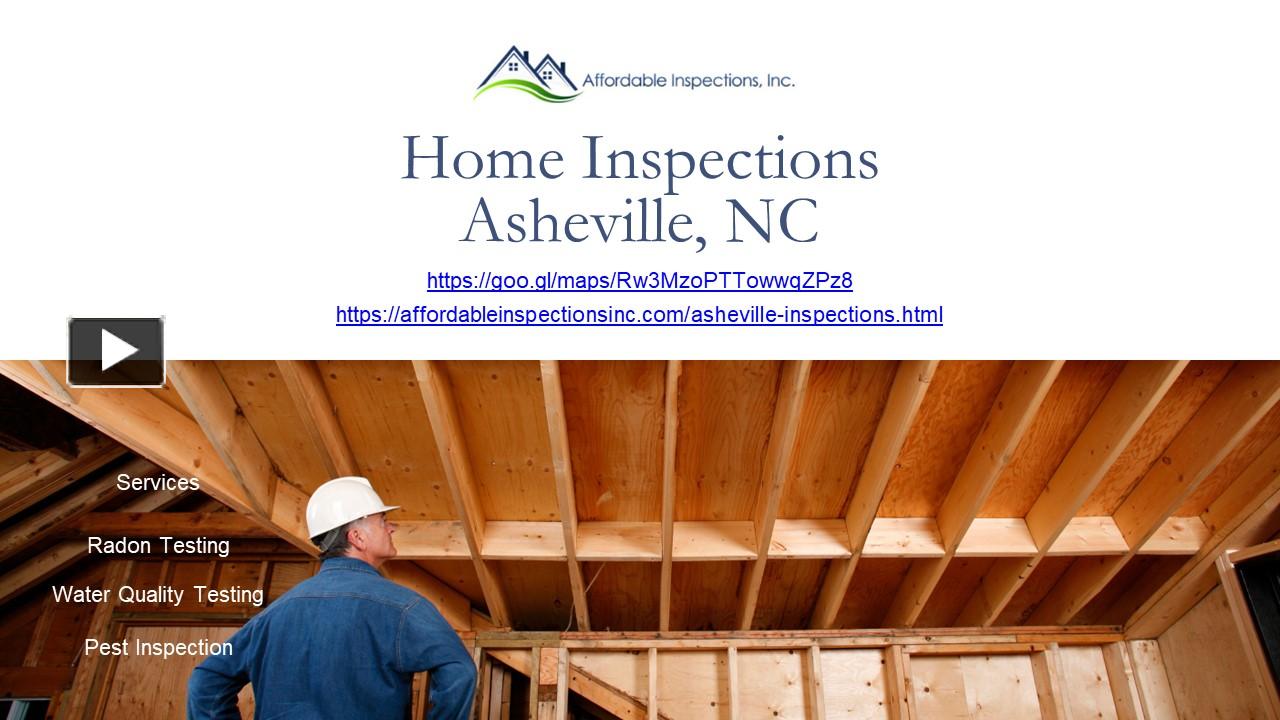 Ppt Home Inspections Asheville Nc Powerpoint Presentation Free To