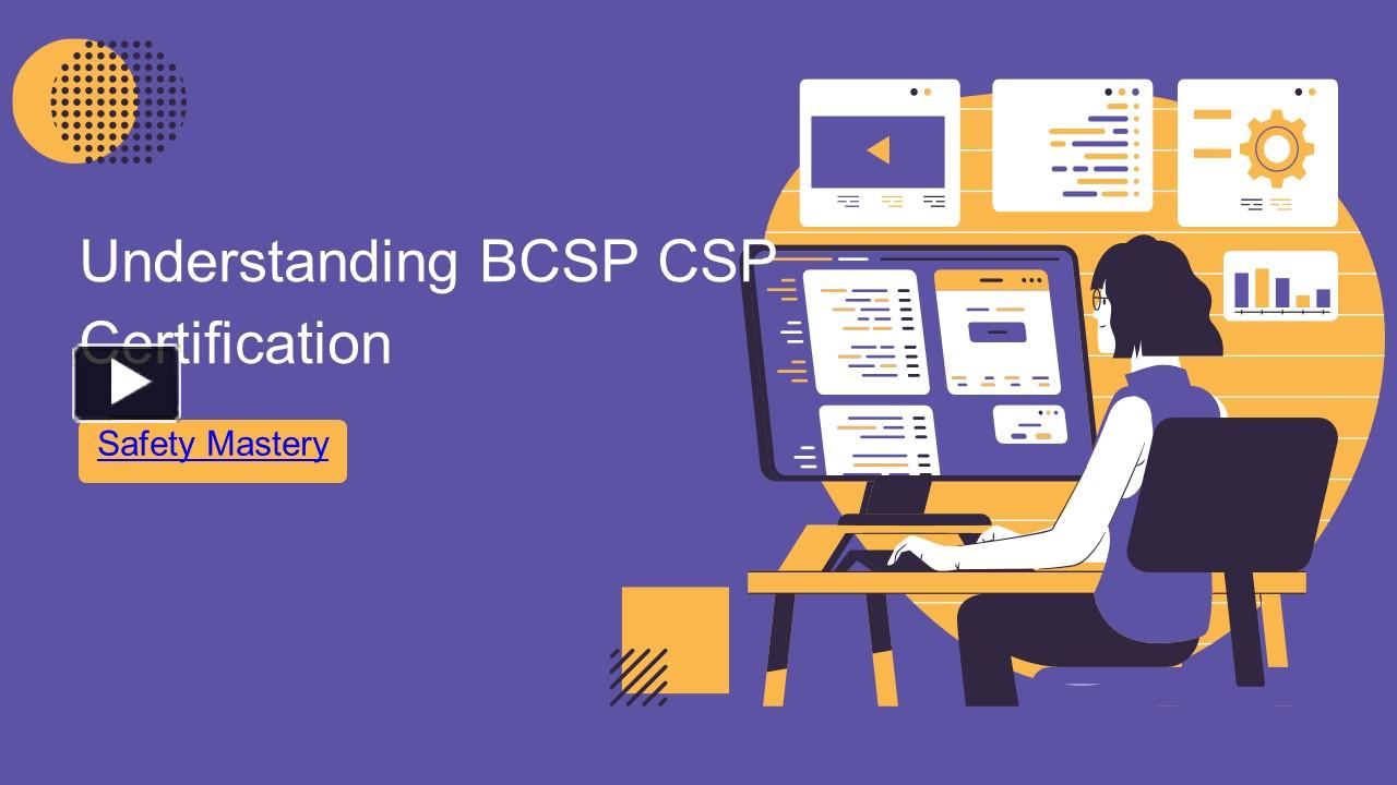 PPT – Understanding BCSP CSP Certification PowerPoint Presentation ...