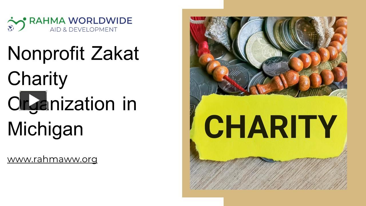 PPT – Nonprofit Zakat Charity Organization Michigan PowerPoint ...