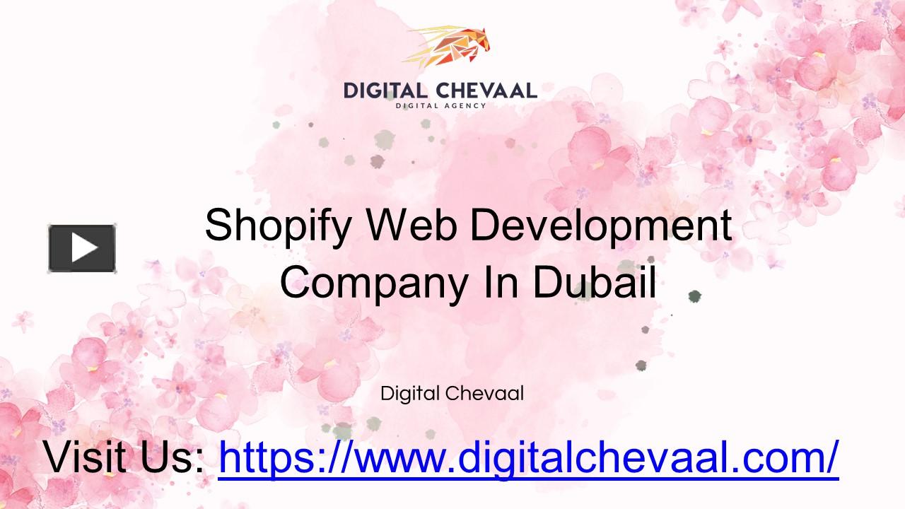 Ppt Shopify Web Development Company In Dubai Powerpoint Presentation