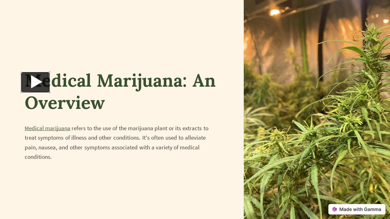 PPT – Medical Marijuana Information - Rethink-Rx PowerPoint ...