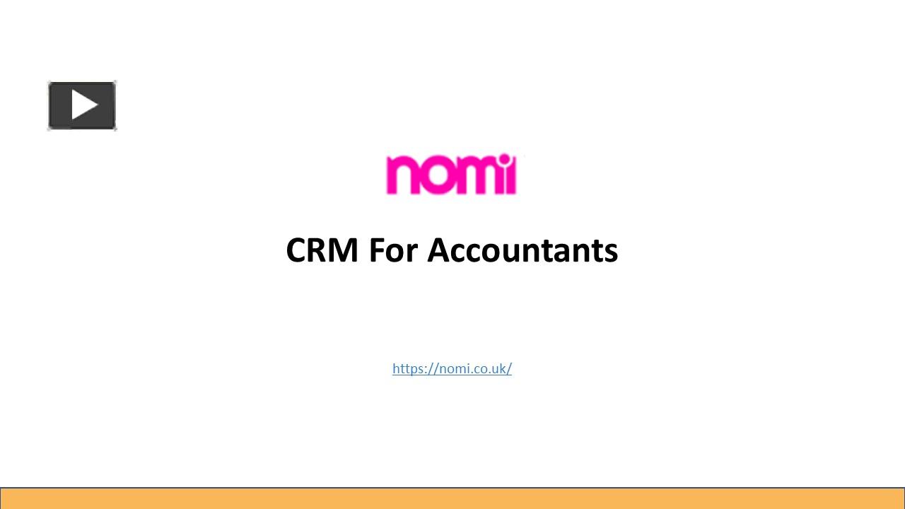 PPT – CRM Software For Accountants PowerPoint Presentation | Free To ...