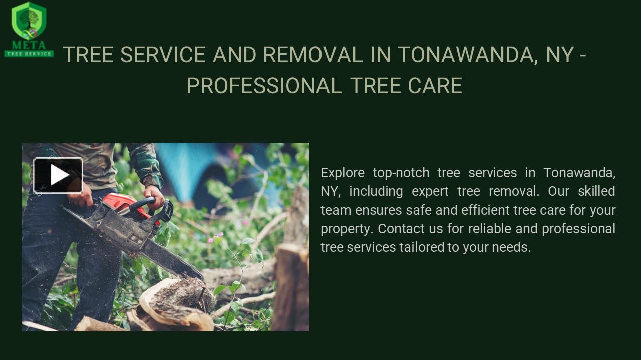 Ppt Tree Service And Removal In Tonawanda Ny Powerpoint Presentation